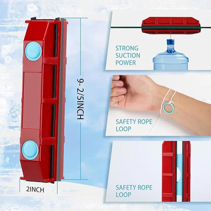 Magnetic Window Cleaner Brush