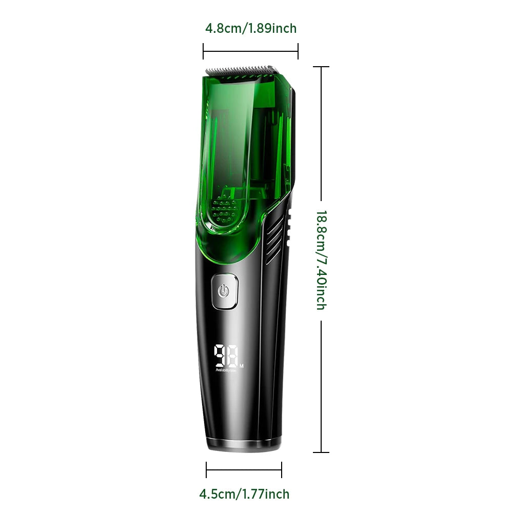 Vacuum Hair Clipper & Beard Trimmer