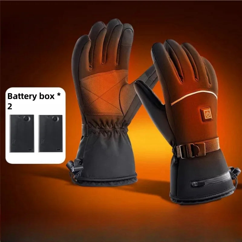Electric Heated Ski Gloves