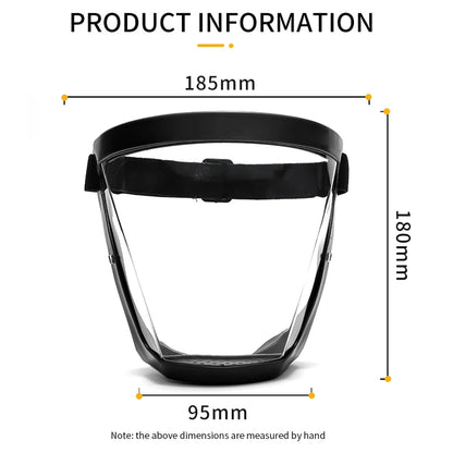 Transparent Face Protection Shield