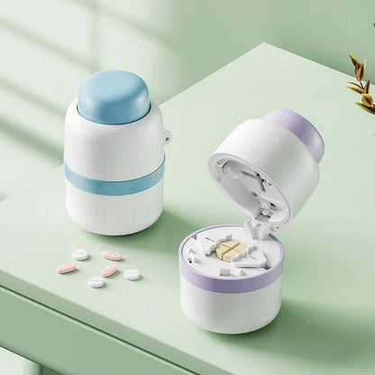 2-in-1 Pill Organizer Case