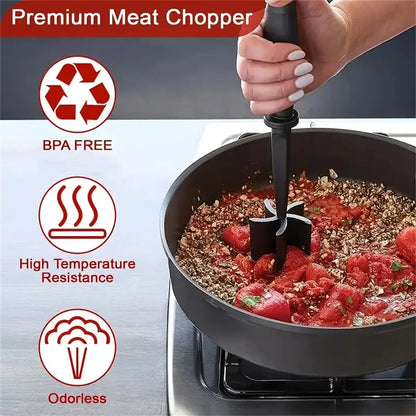 Meat Chopper & Ground Beef Smasher