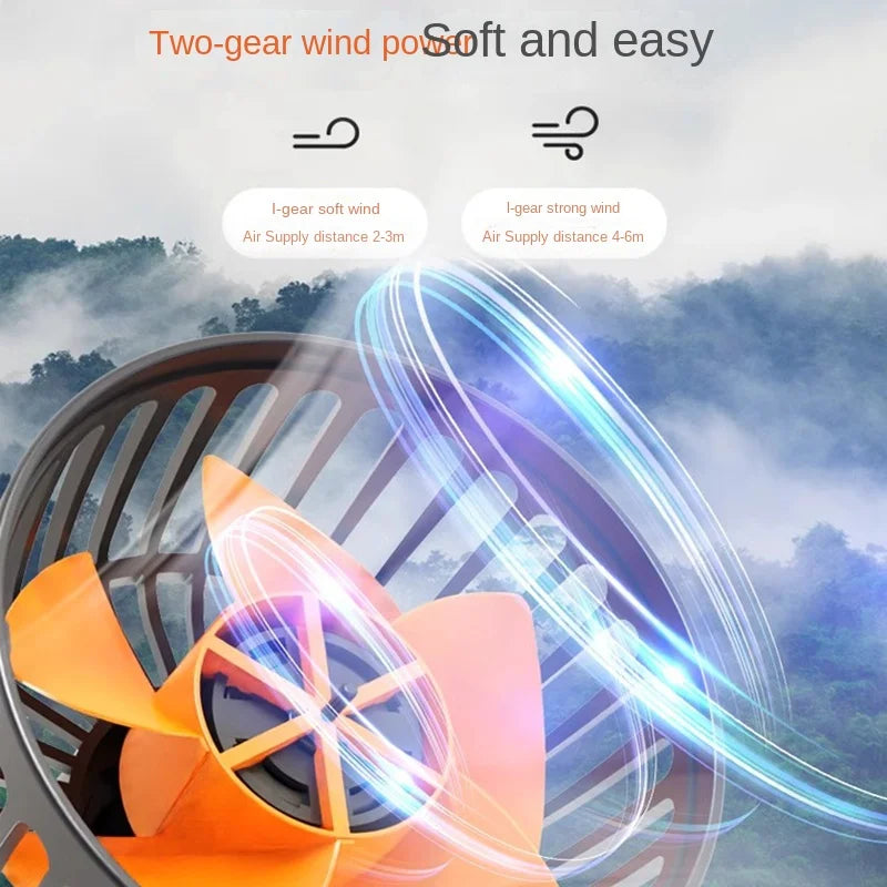 Triple Head Car Cooling Fan