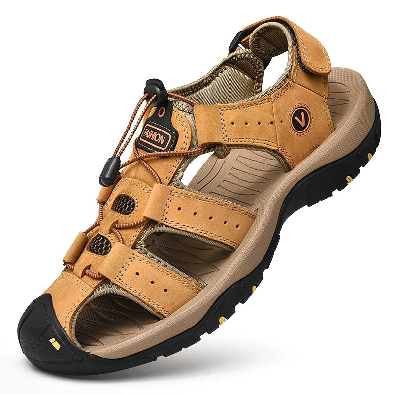 Men’s Leather Casual Sandals