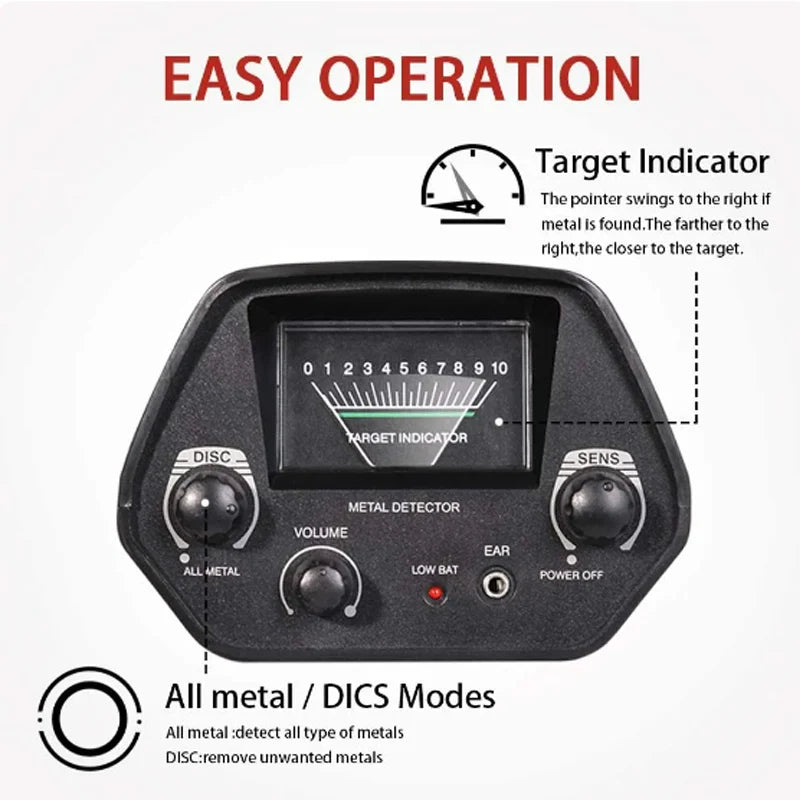 Professional Metal Detector MD4030