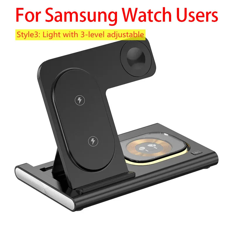 3-in-1 Wireless Charging Station Stand