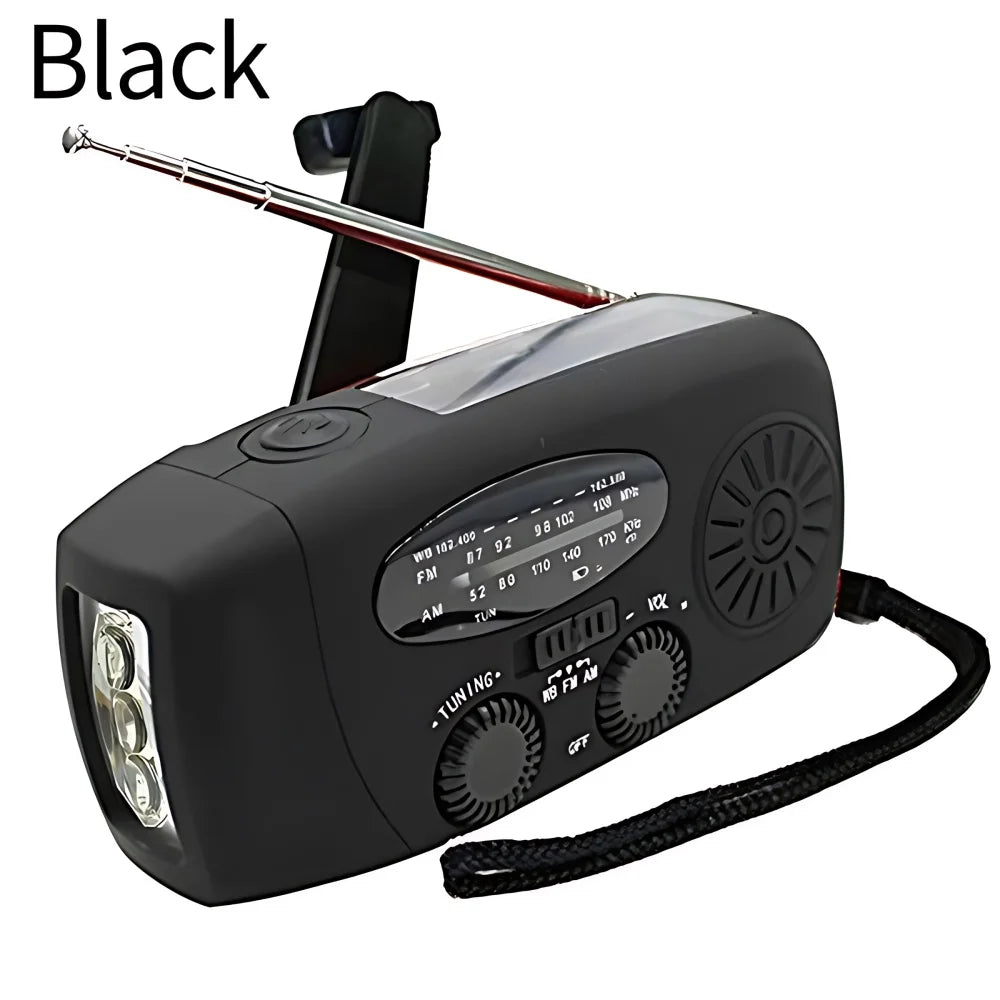 Solar Hand Crank Radio
