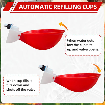 Automatic Poultry Drinking Cups
