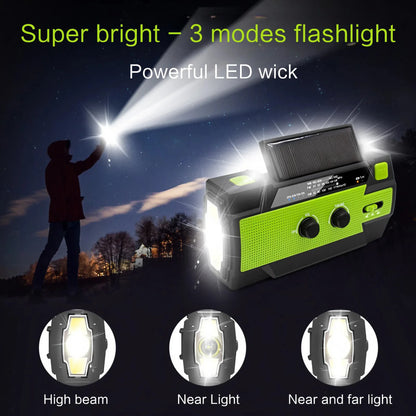 Solar Hand Crank Radio