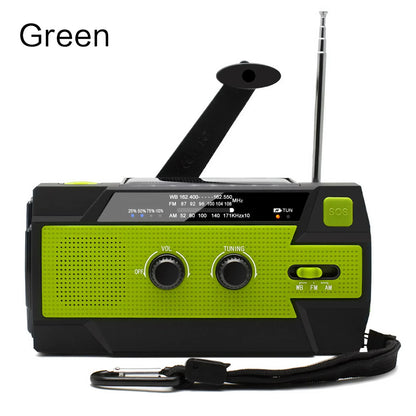 Solar Hand Crank Radio