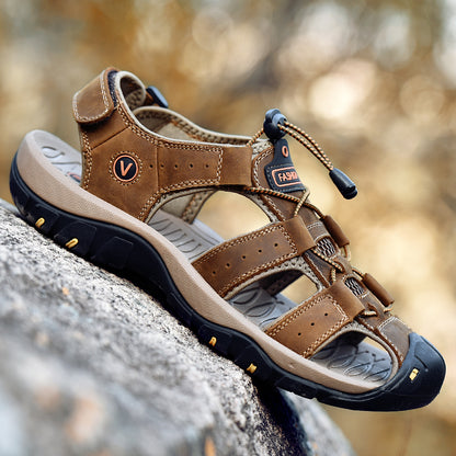 Men’s Leather Casual Sandals