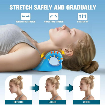 Cervical Neck Stretcher Pillow