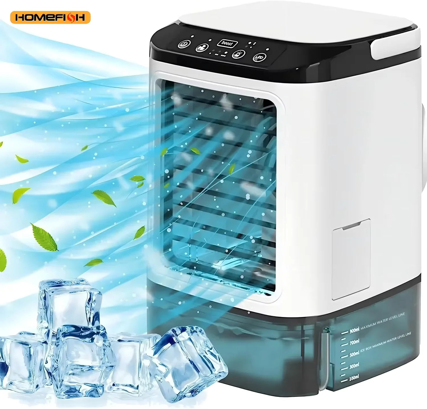 HOMEFISH Portable Air Cooler Fan