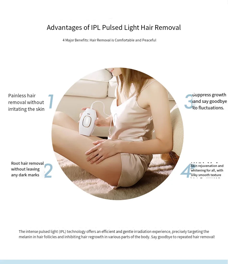 IPL Laser Hair Removal Device