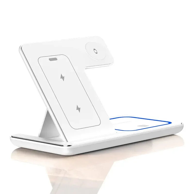 3-in-1 Wireless Charging Station Stand