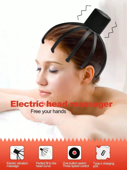 Intelligent Electric Scalp Massager
