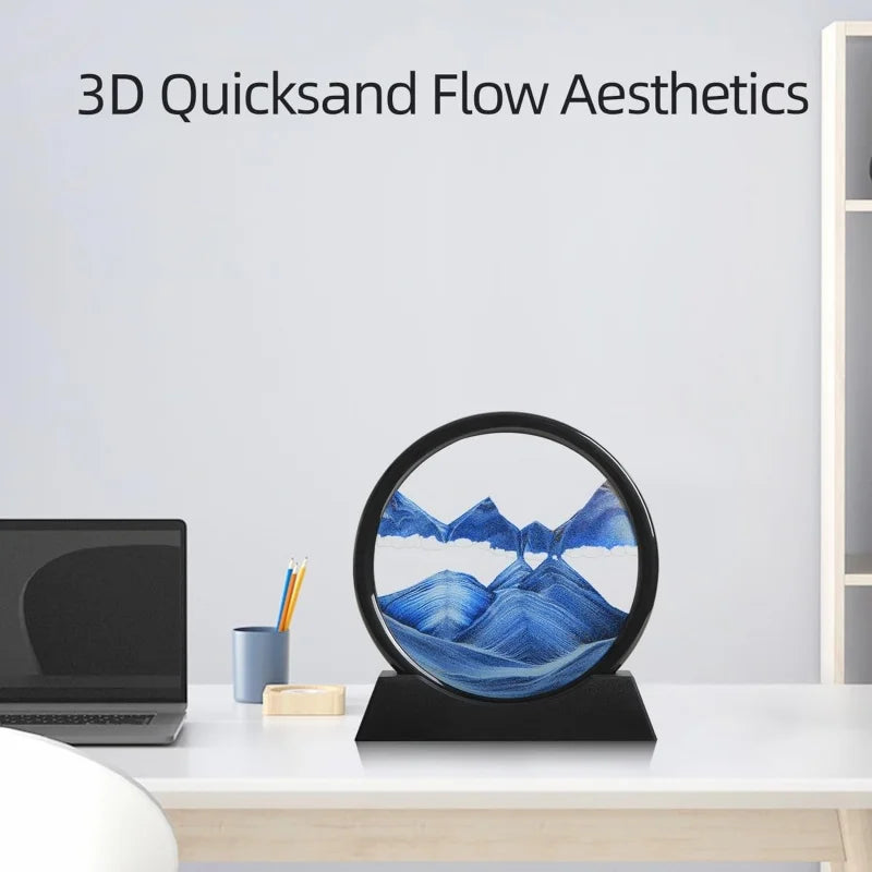 3D Moving Sand Art