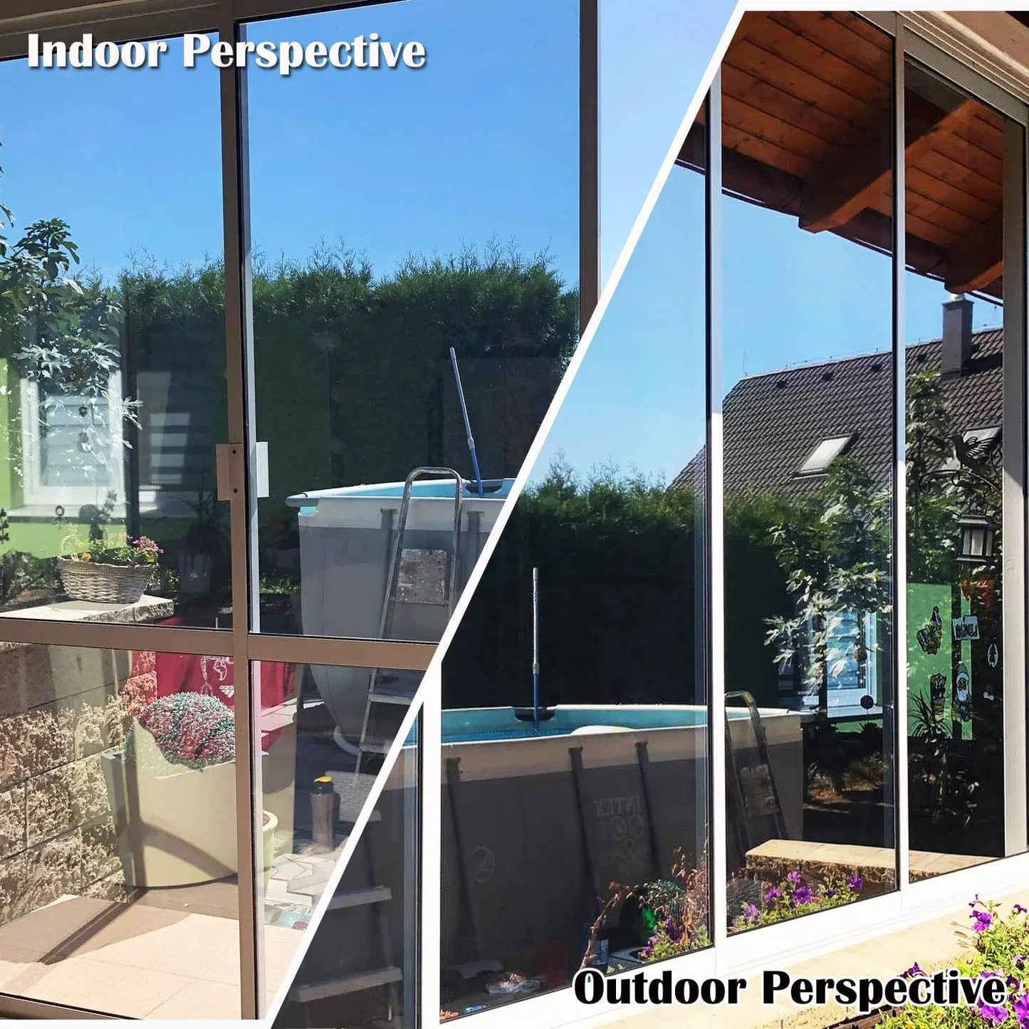 One Way Window Privacy Film