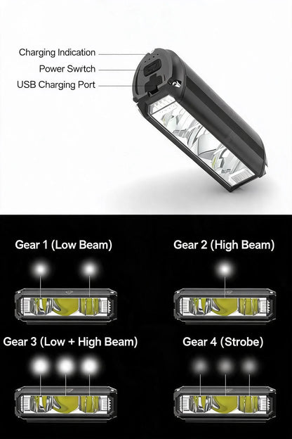 USB Rechargeable Bike Light
