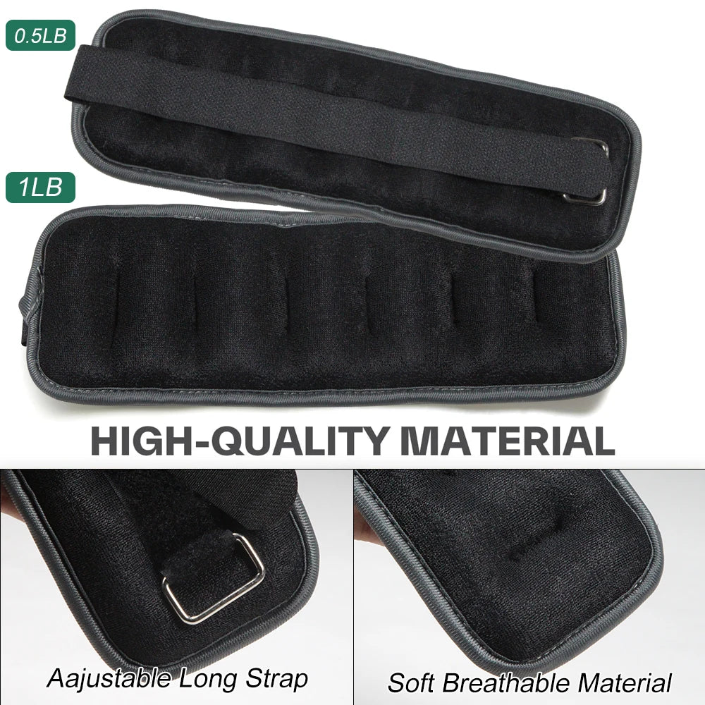Adjustable Ankle Wrist Weights