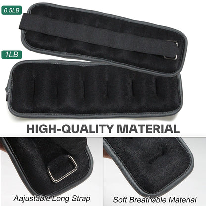 Adjustable Ankle Wrist Weights