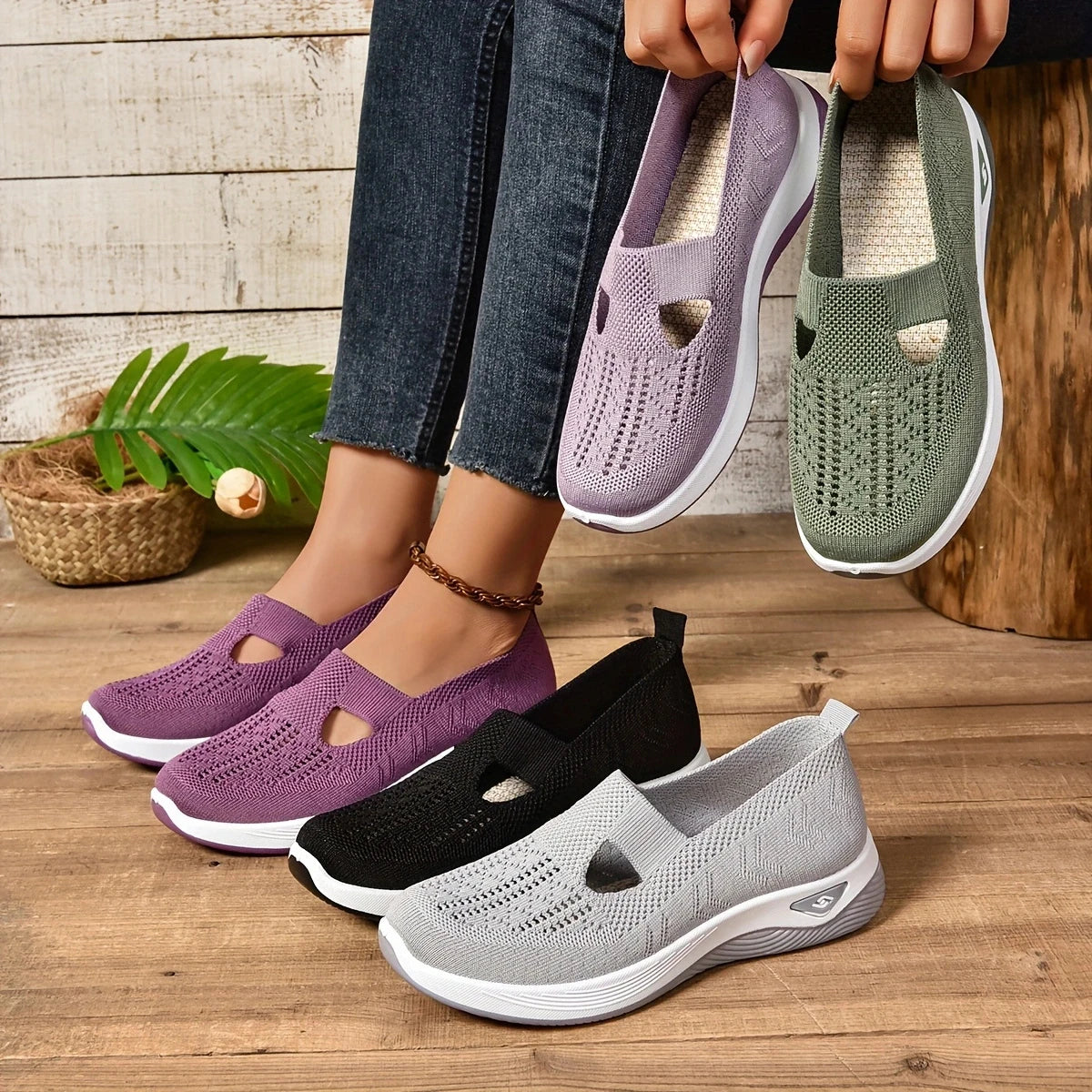 Breathable Lightweight Walking Shoes