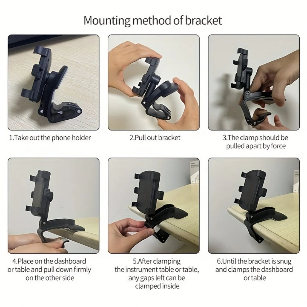 360° Rotating Car Phone Holder