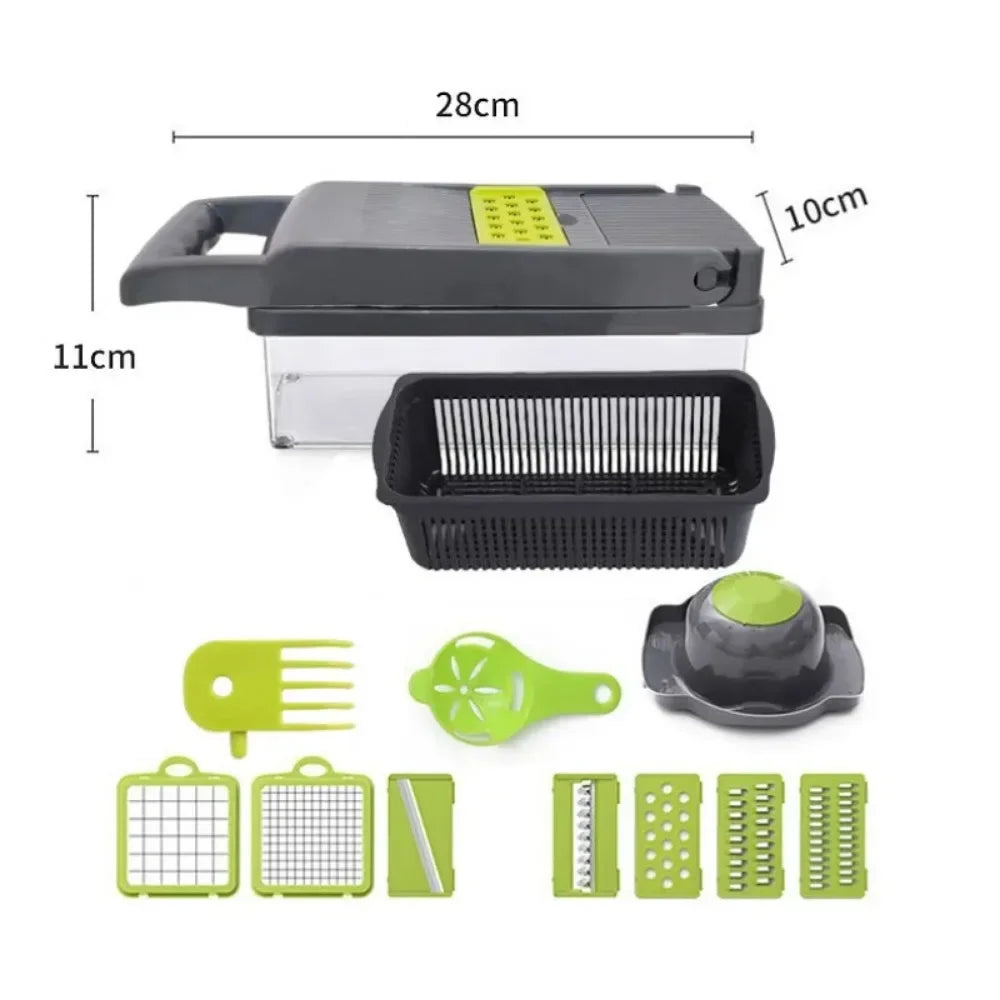 Multifunctional Vegetable Chopper (14/16 in 1)