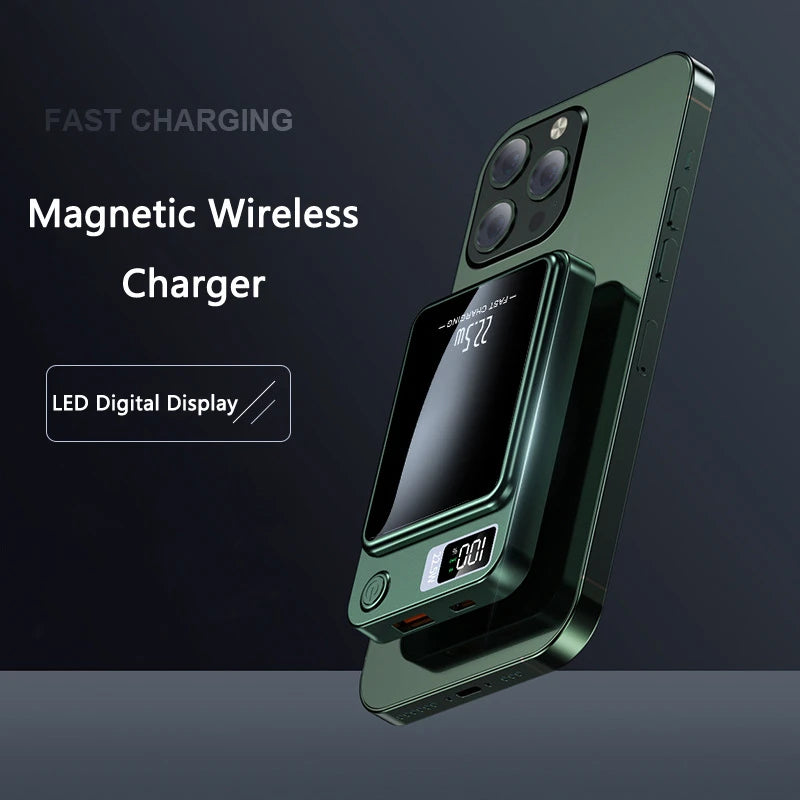 Fast Wireless Magnetic Power Bank