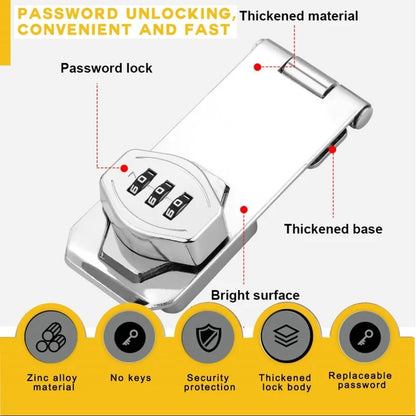 Keyless Cabinet Combination Lock