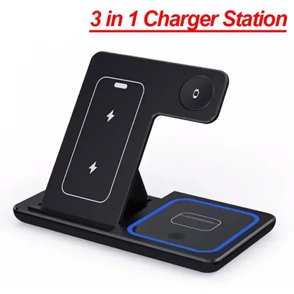 3-in-1 Foldable Wireless Charging Station