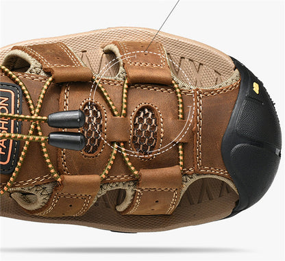 Men’s Leather Casual Sandals