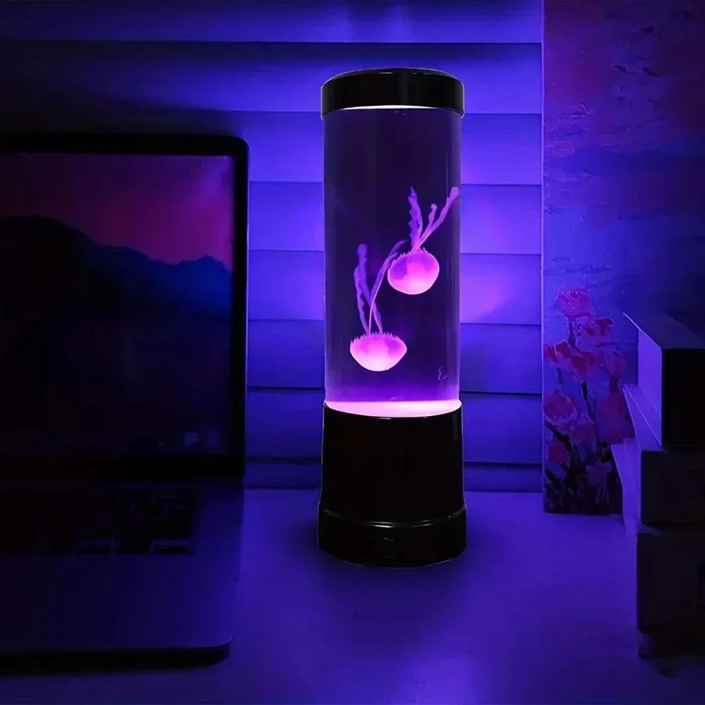 LED Jellyfish Night Lamp