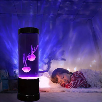 LED Jellyfish Night Lamp