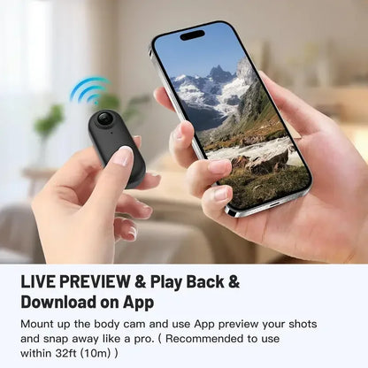 Pocket 4K Mini Action Cam