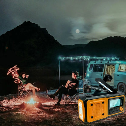 Portable Emergency Solar Crank Radio