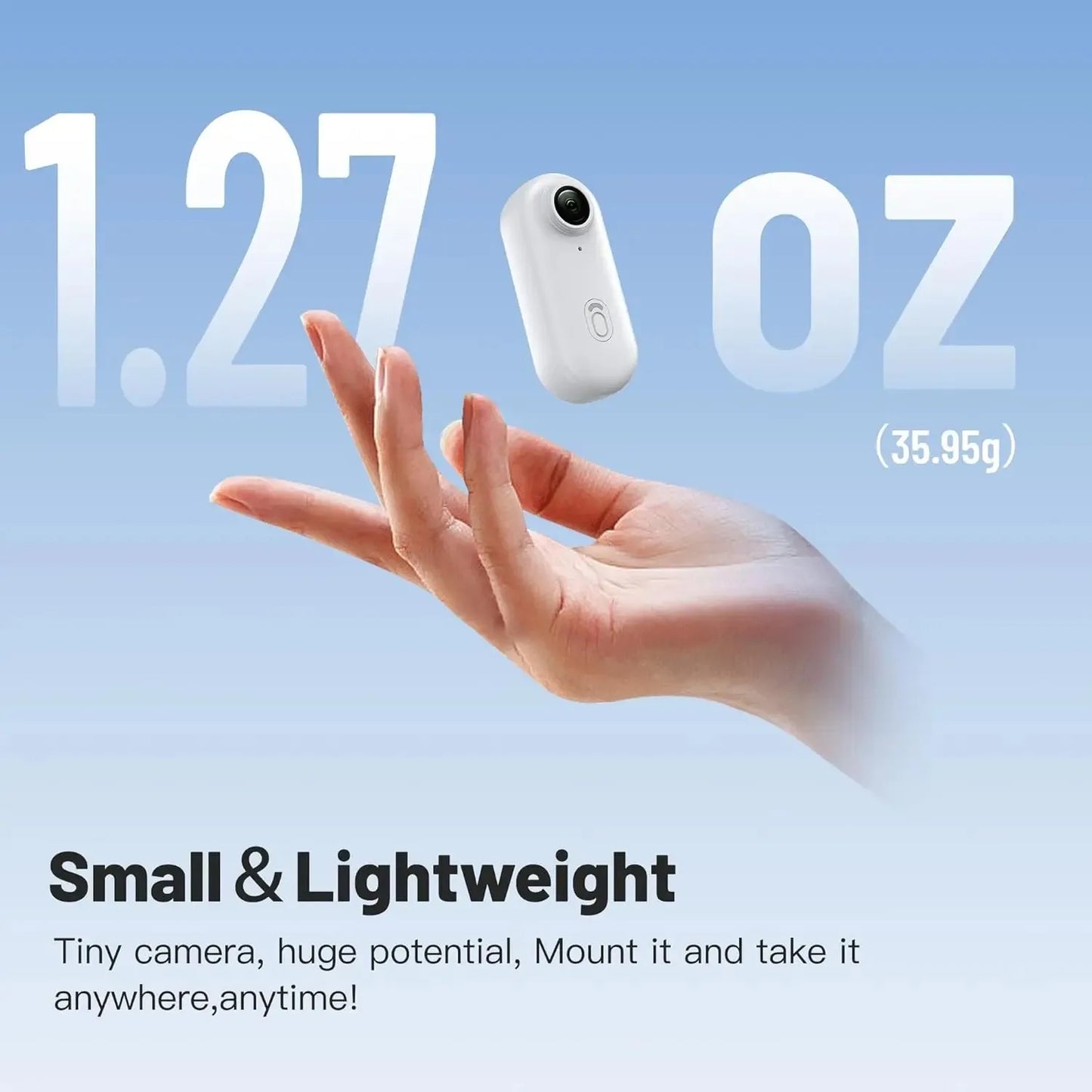 Pocket 4K Mini Action Cam