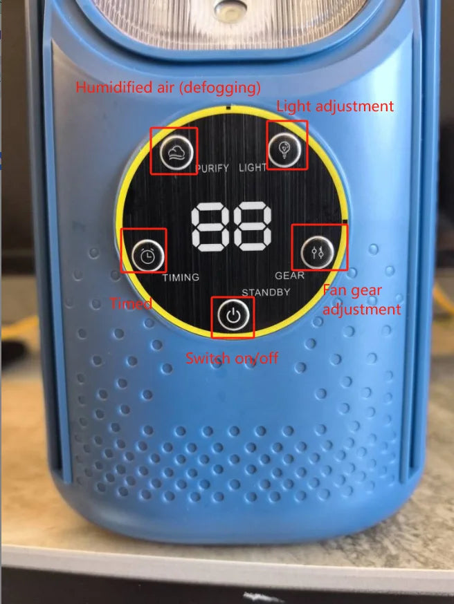 Portable USB Air Cooler Fan
