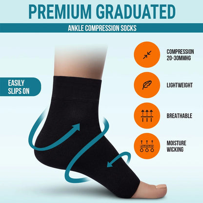 Neuropathy Compression Socks Pair