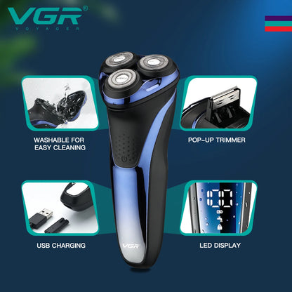 Electric Rotary Shaver Men