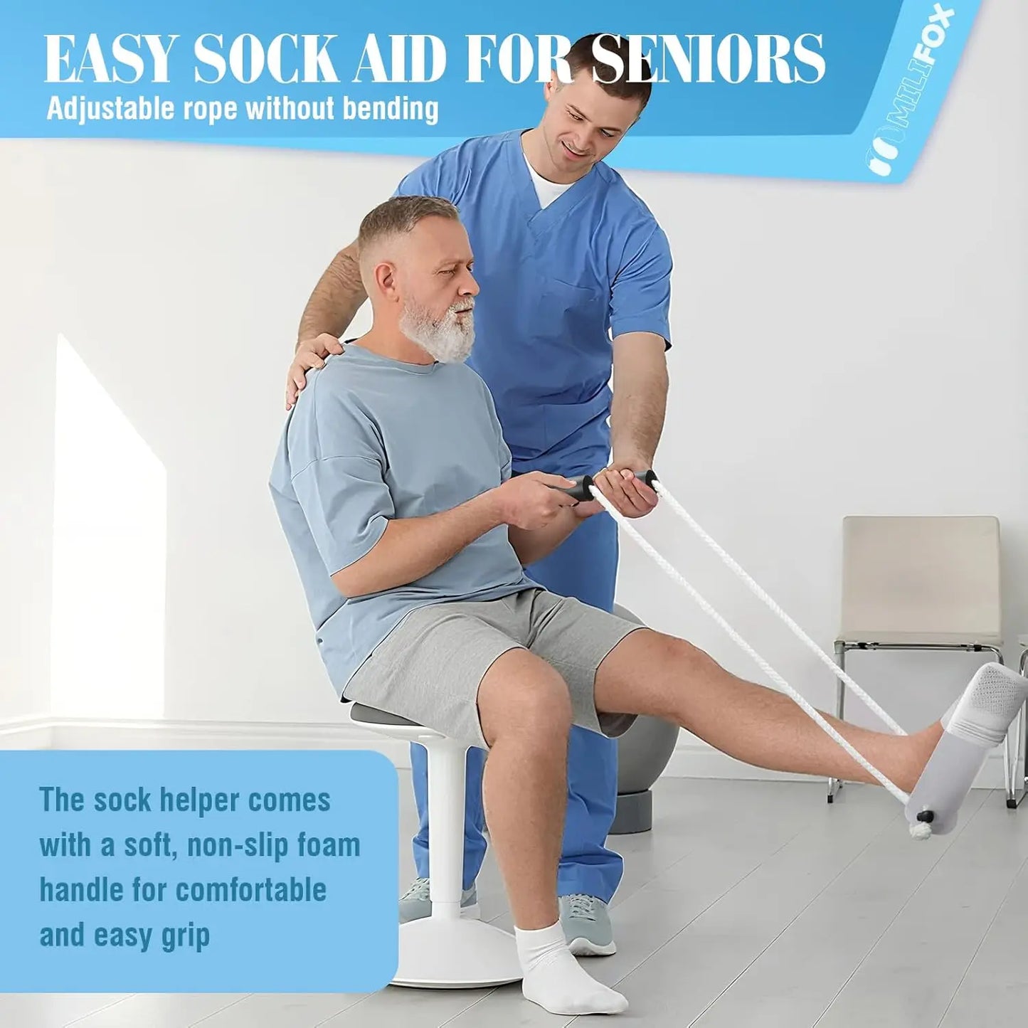 Sock Dressing Aid Tool