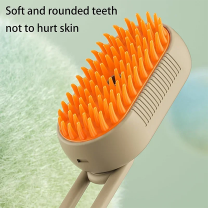 Pet Steam Spray Grooming Comb