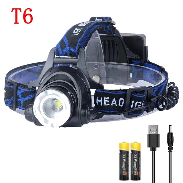 Powerful LED Induction Headlamp