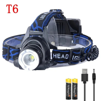 Powerful LED Induction Headlamp