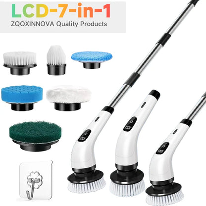 Cordless Electric Spin Scrubber