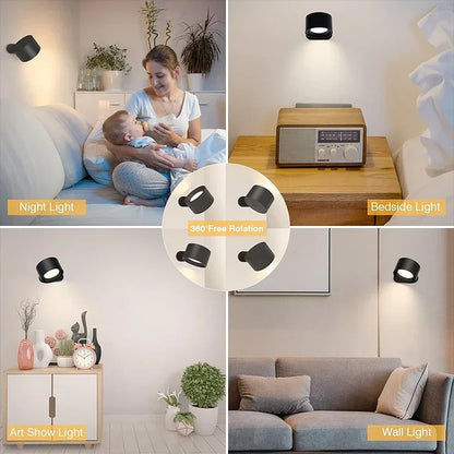 LED Touch Wall Lamp