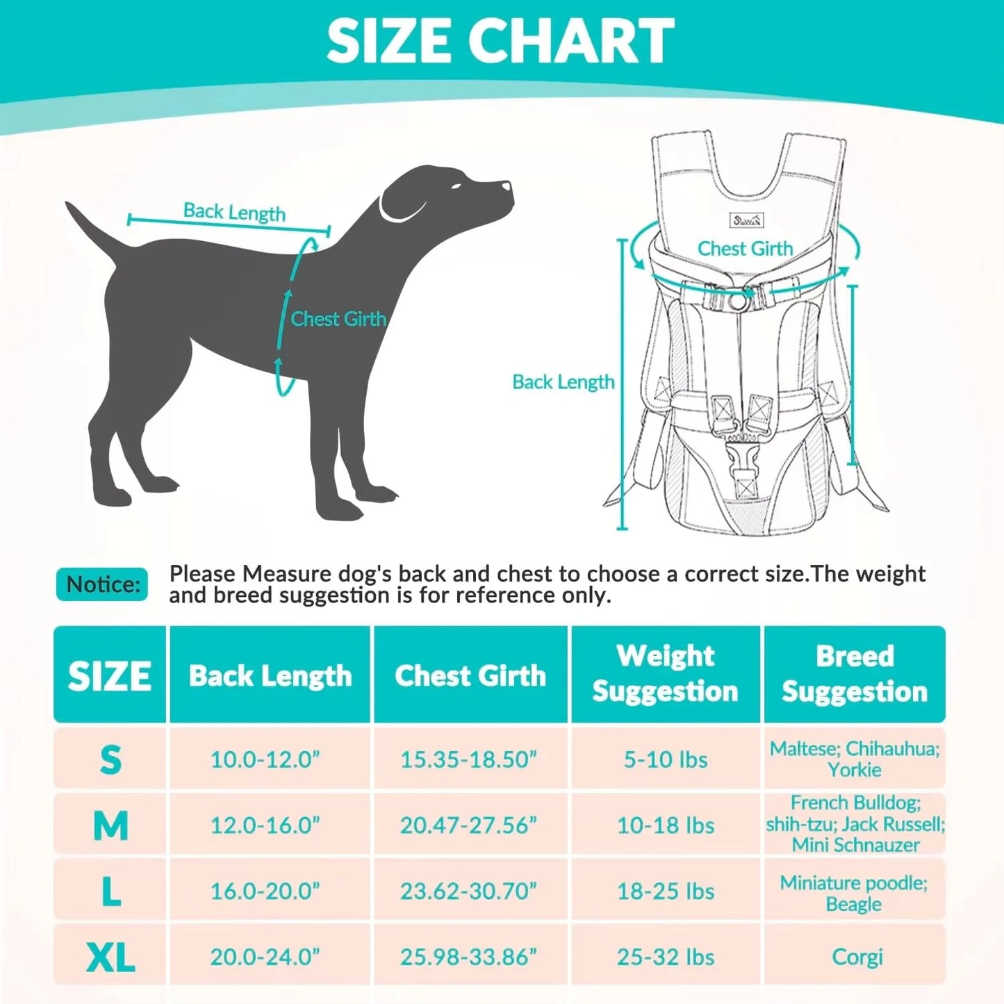 Dog Carrier Backpack