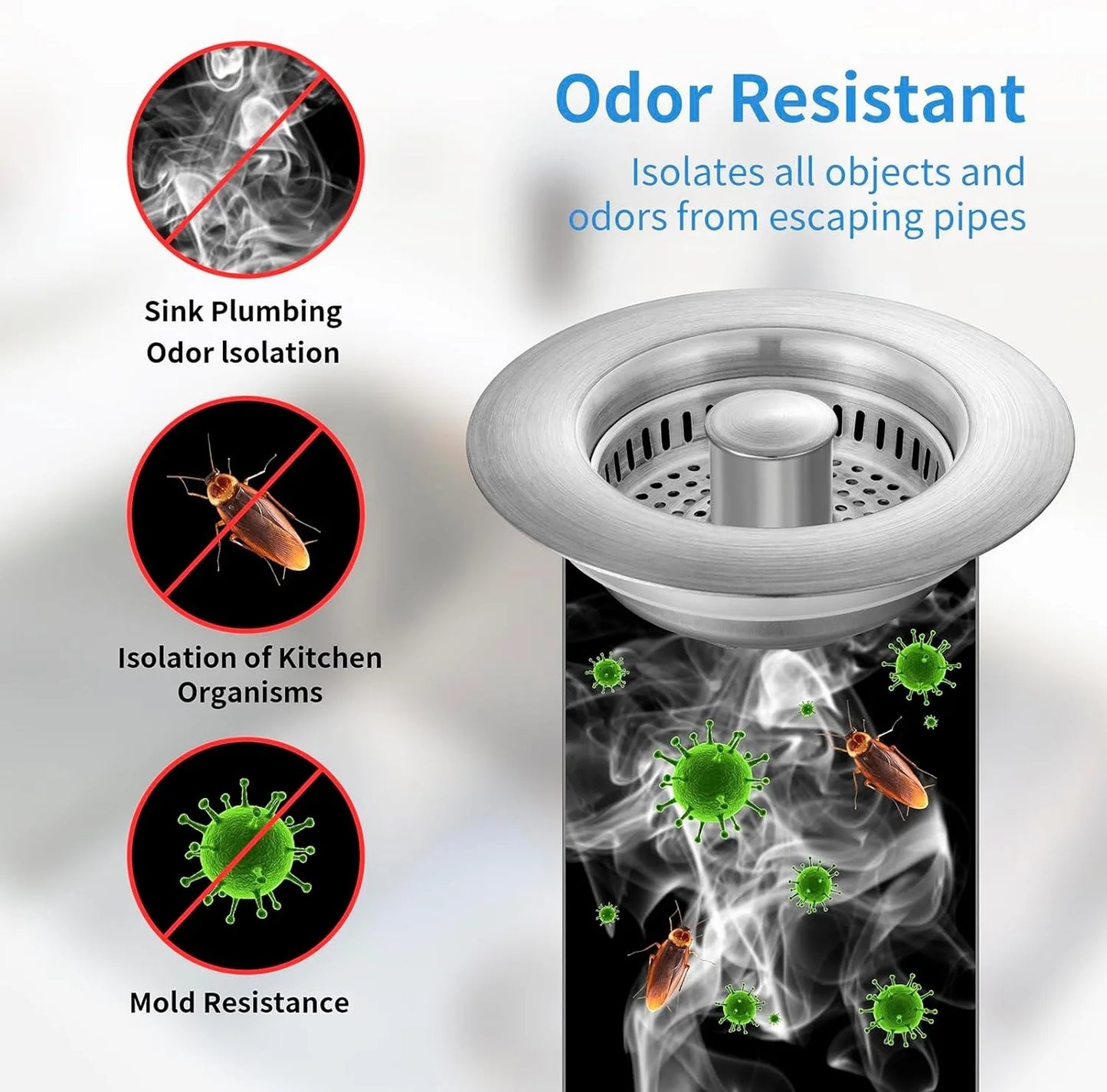 Stainless Steel Sink Strainer
