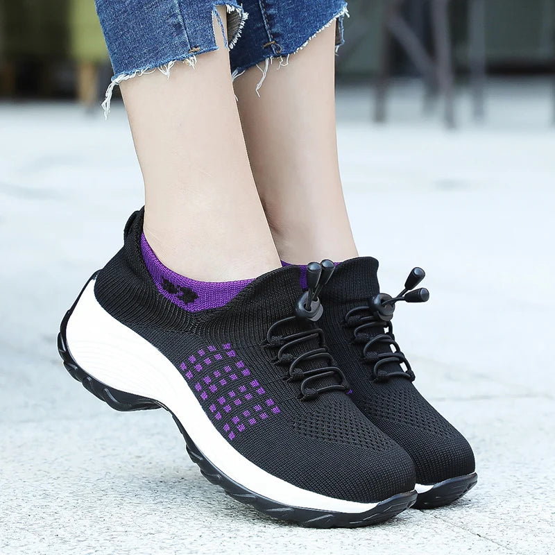Breathable Comfort Walking Shoes