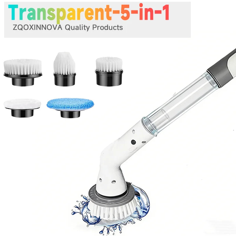 Cordless Electric Spin Scrubber